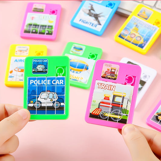Traffic Airplane Puzzle Decompression Toy Cartoon Creative Mini Game