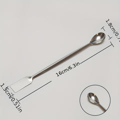 200mm Lab Supplies Horn Spoon & Ladle for Home & Lab Use