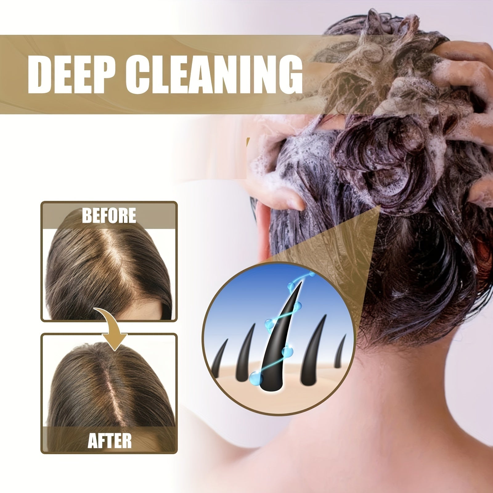 60g Oat & Rice Shampoo Soap for Strong, Thick, Revitalized Hair