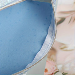 Sparkling Pencil Case Storage Bag Minimalist Cylinder Design