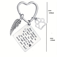 Pet Memorial Keychain - Heartfelt Remembrance Gift