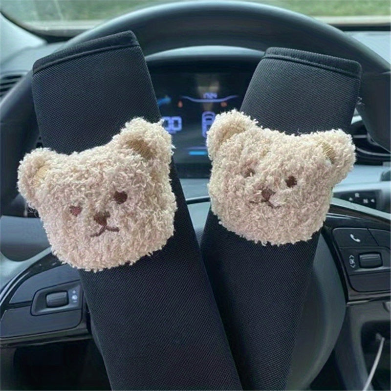 2pcs Cartoon Car Seat Belt Shoulder Pads