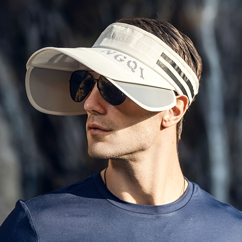 Mens Space Ceiling Sunshade Hat Summer Sunscreen Cycling Sunshade Hat