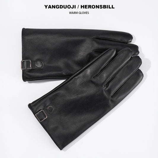 Men's Motorcycle Gloves Touch Windproof Cold Protection Warm Gloves