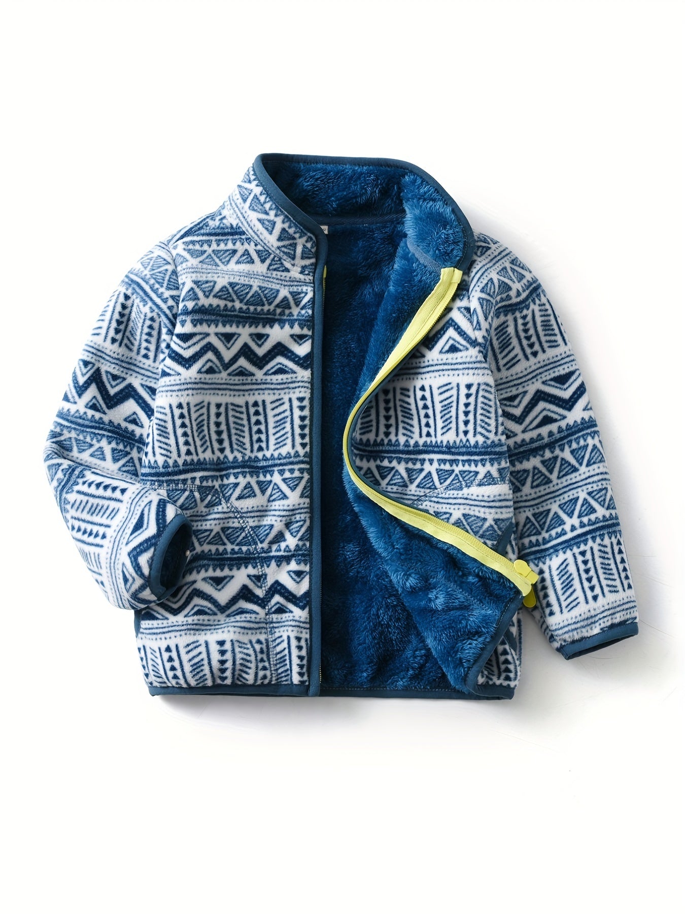 Kids Dino Print Fleece Jacket