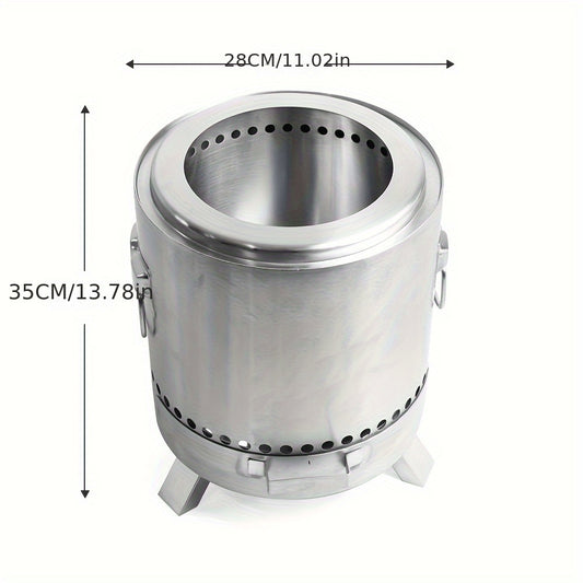 Outdoor Yard Firewood Stove Camping Stove Campfire Stove Picnic BBQ Stove