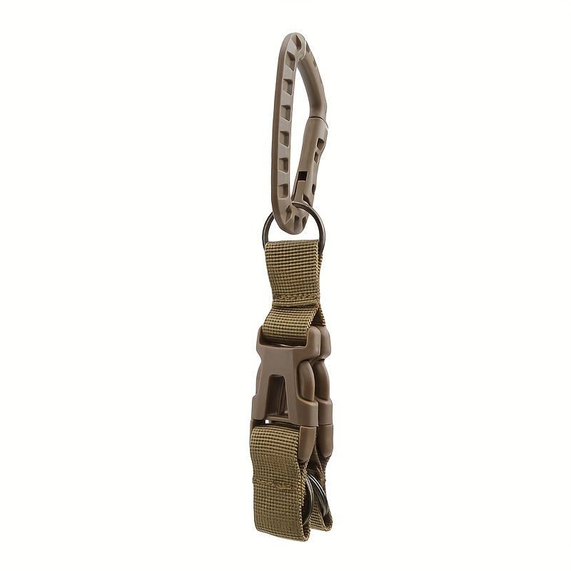 Tactical Carabiner Camping Hiking Webbing Belt Hanging Buckle