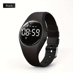 Youth Fitness Watch Step Tracker Pedometer Stopwatch USB Rechargeable