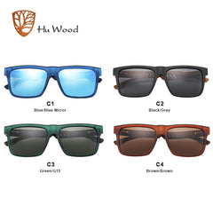 Men's Wooden Polarized Sunglasses UV Protection for Travel Fishing