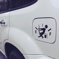 Reflective Car Fuel Tank Cover Stickers