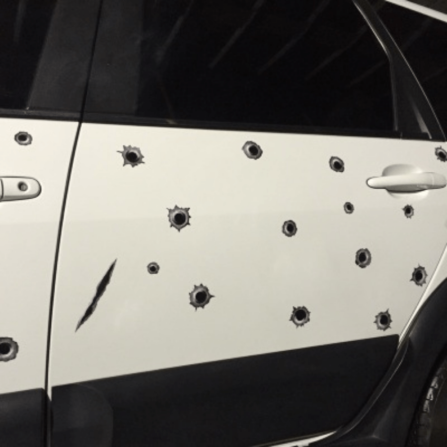 Bullet Hole Car Stickers - Decorative Decals