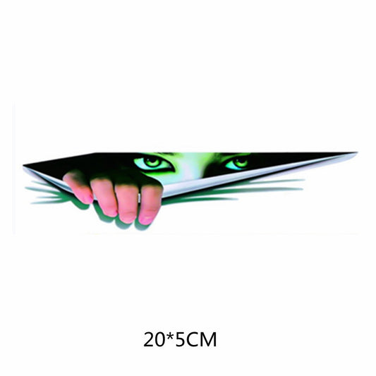 3D Car Auto Windshield Eye Sticker Decal