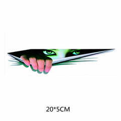 3D Car Auto Windshield Eye Sticker Decal