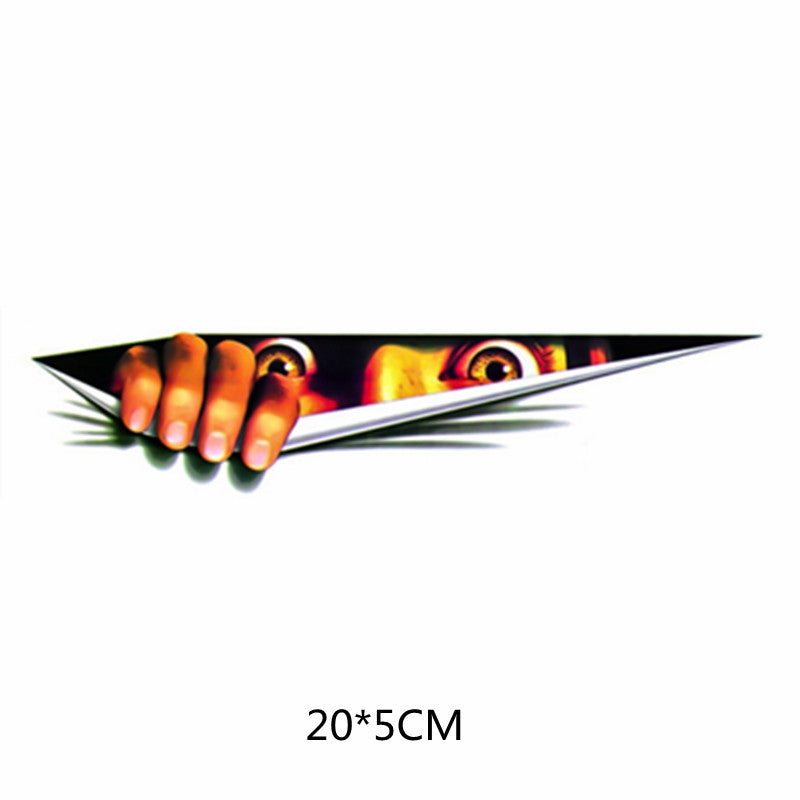 3D Car Auto Windshield Eye Sticker Decal