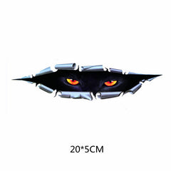 3D Car Auto Windshield Eye Sticker Decal