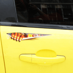 3D Car Auto Windshield Eye Sticker Decal