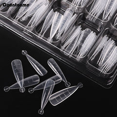 100Pcs Nail Mold Tips Dual Nail Extension