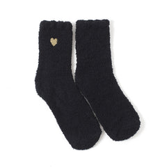 8 Pairs Women's Soft Heart Mid Tube Socks