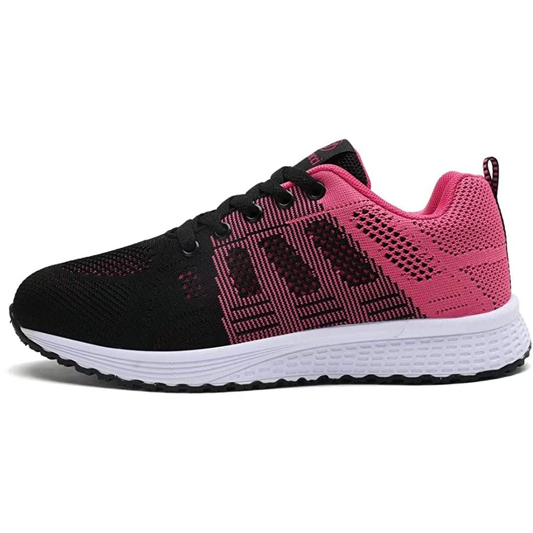 Women's Lightweight Gym Sneakers Breathable Running Shoes