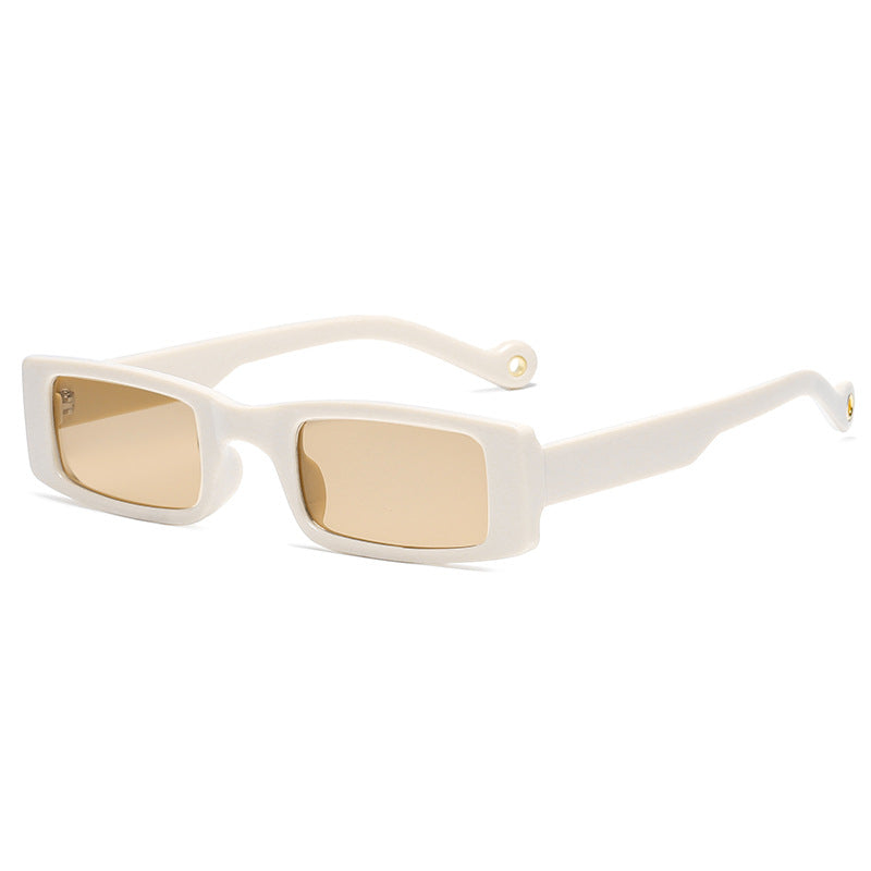 Square Frame Sunglasses Black