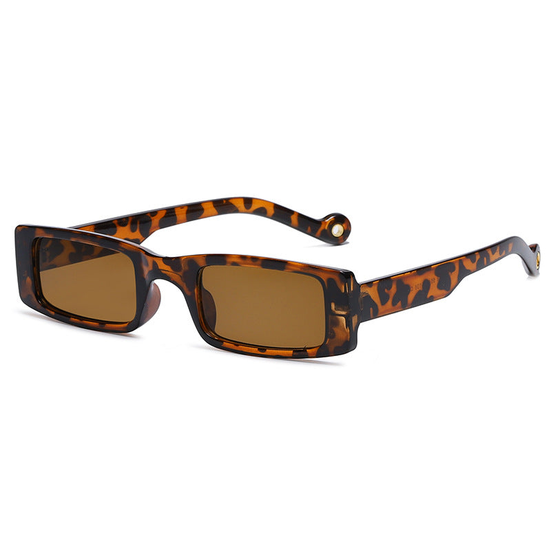Square Frame Sunglasses Black