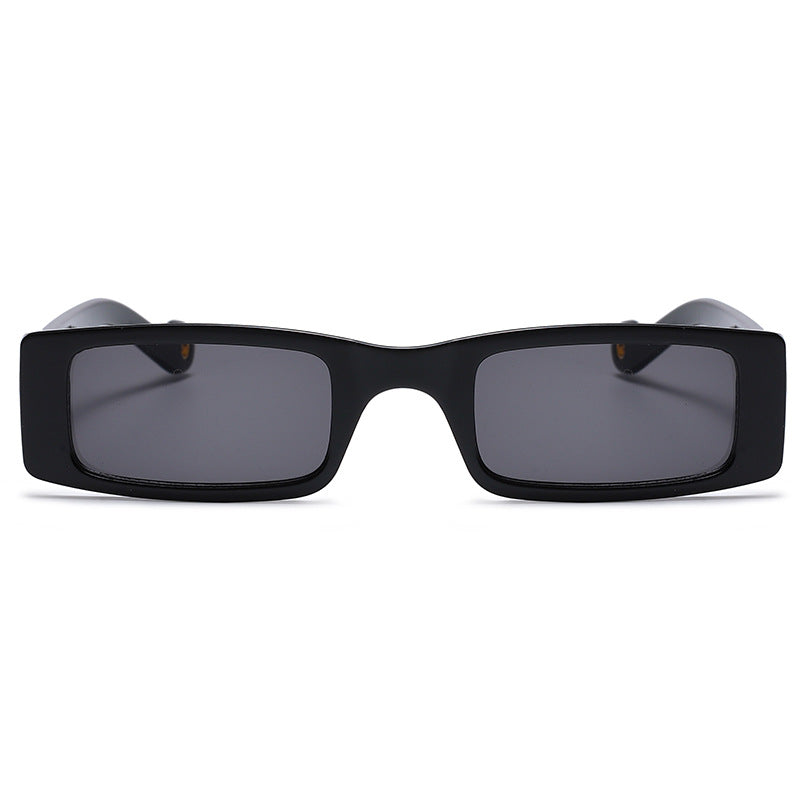 Square Frame Sunglasses Black