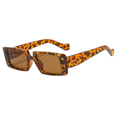Y2K Rectangular Chunky Frame Sunglasses for Women