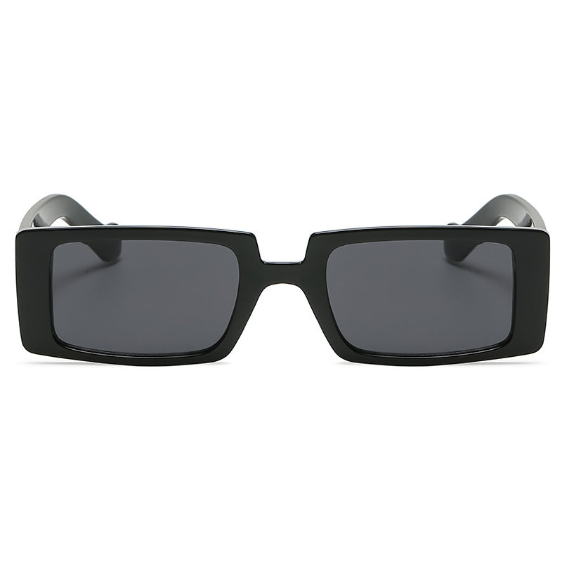 Y2K Rectangular Chunky Frame Sunglasses for Women