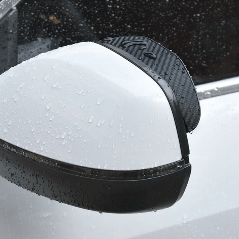 Car Rearview Mirror Rain Shield - Clear View in Any Weather