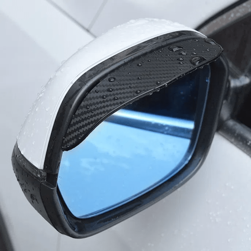 Car Rearview Mirror Rain Shield - Clear View in Any Weather