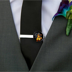 Guitar Tie Clips Set for Men's Formal Attire