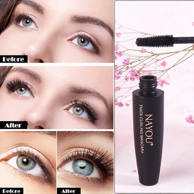 Waterproof Silk Fiber Mascara Extension Lash Effect Natural Hypoallergenic