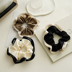 Women's Big Hair Ring French Fabric Hair Rope Hair Accessories