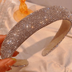 Rhinestone Headbands Sparkly Hair Hoop Hair Accessories