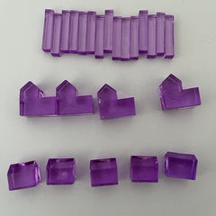 24pcs Way House Plastic Game Pieces for Games Accessories