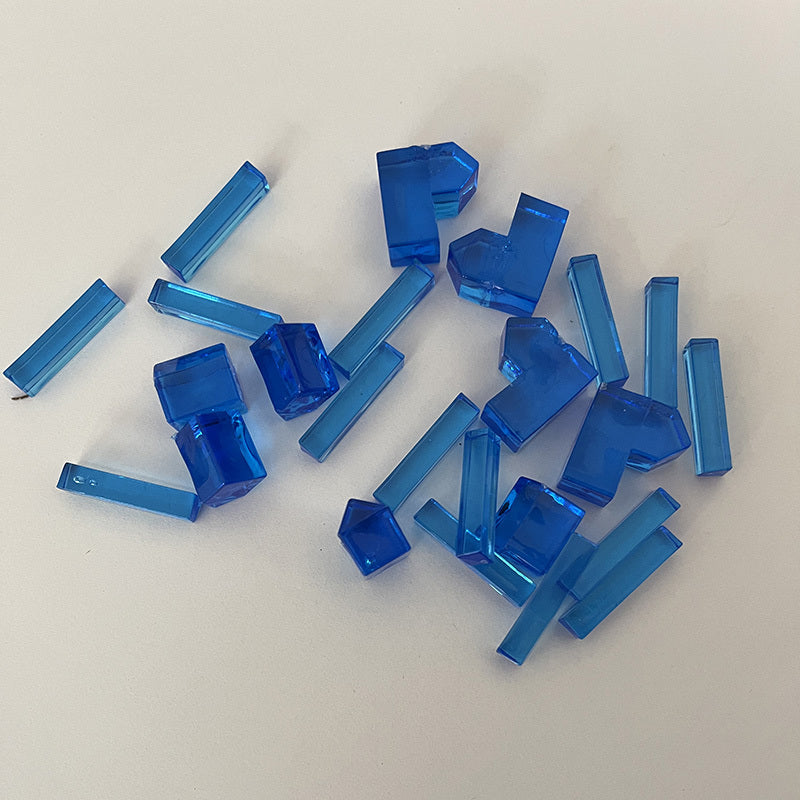 24pcs Way House Plastic Game Pieces for Games Accessories