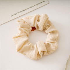 Iridescent Large Scrunchies Colorful Women Retro Hair Accessories