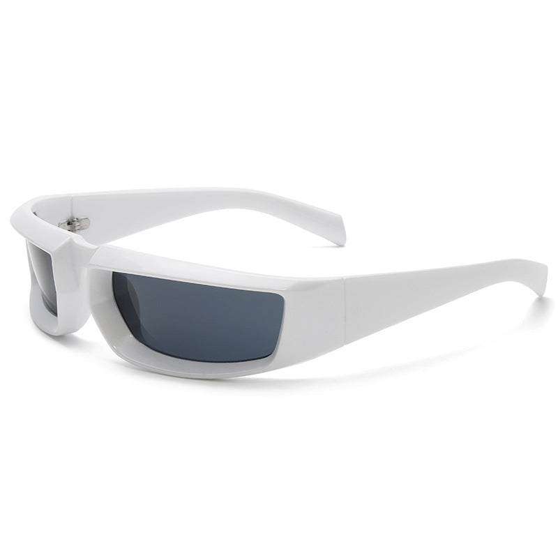 Y2K Wrap Around Sunglasses Vintage Punk Sports Shades