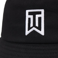 Geometric Embroidery Bucket Hat Sun Hats for Men Women