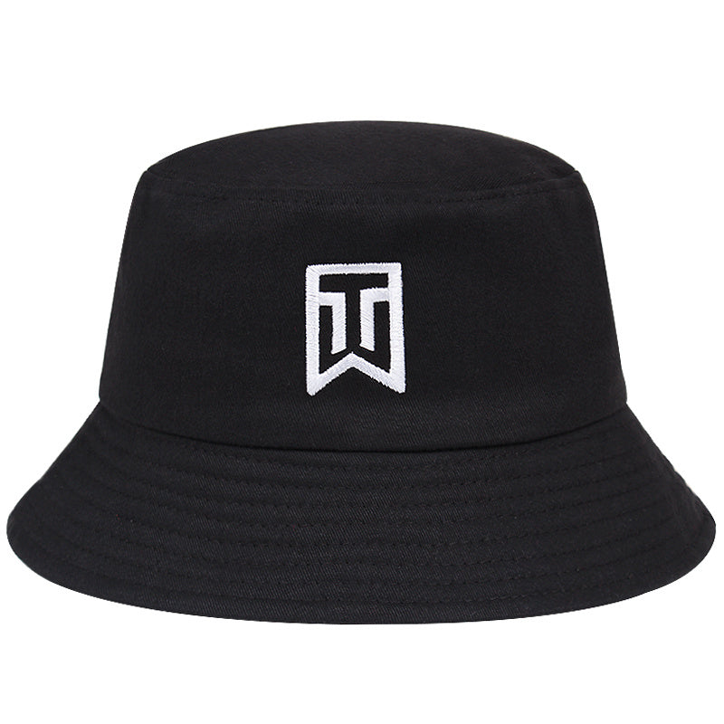 Geometric Embroidery Bucket Hat Sun Hats for Men Women