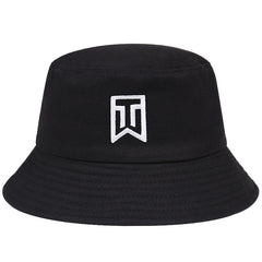 Geometric Embroidery Bucket Hat Sun Hats for Men Women