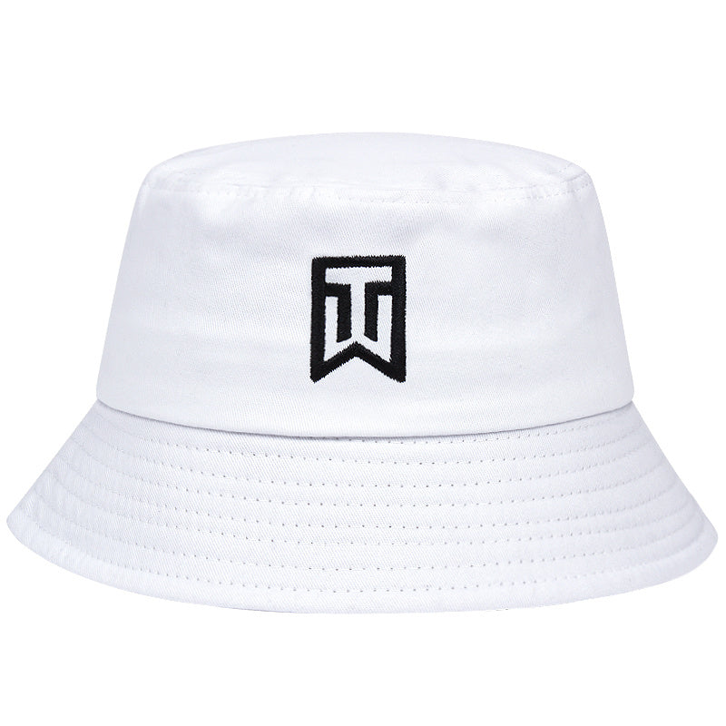 Geometric Embroidery Bucket Hat Sun Hats for Men Women