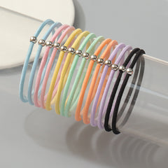 10pcs Hair Rope Rubber Band Head Rope Hair Ring Headdress
