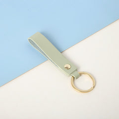 PU Leather Keychain Business Gift Men Car Key Strap Waist Wallet KeyChains