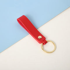 PU Leather Keychain Business Gift Men Car Key Strap Waist Wallet KeyChains