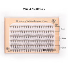 10D 20D 30D Natural Cluster False Mink Eyelashes