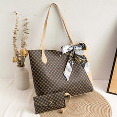 Large Capacity Print Tote Bag Women's Shoulder Shopping Bag