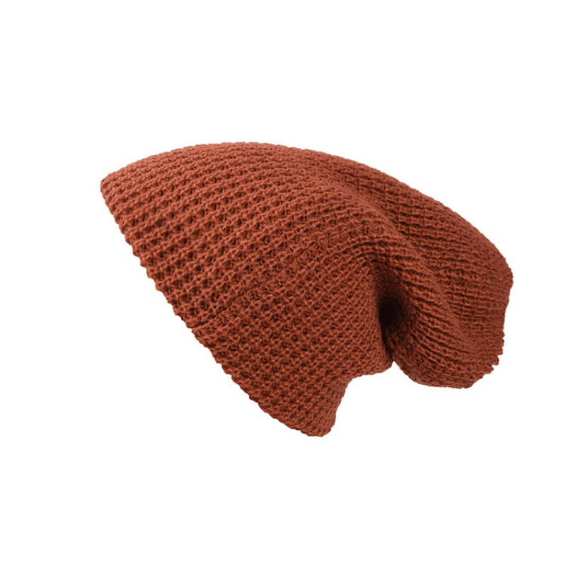 Men's Polyester Knitted Hat for Autumn and Winter