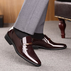 Men's Hollow Out Formal Dress Shoes Business Meetings Party Gift