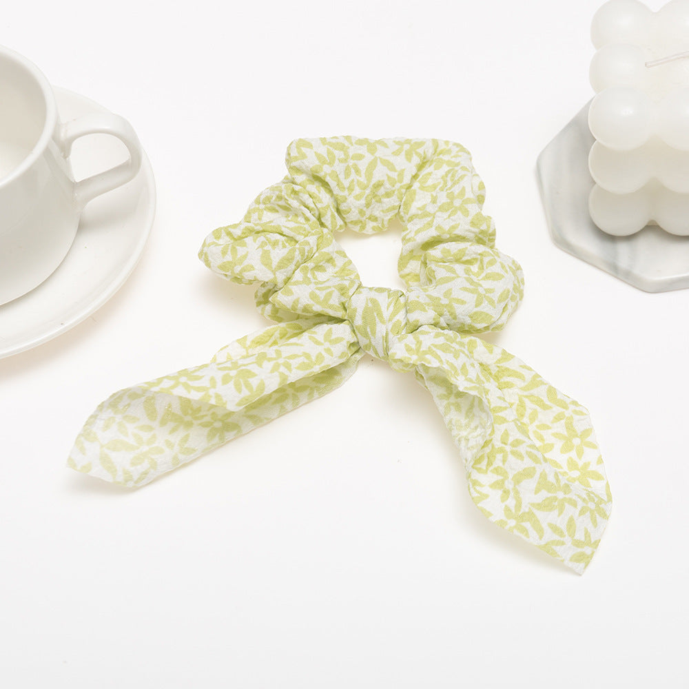 Floral Hair Ring Fabric Elastic Hair Rope Hair Accessories